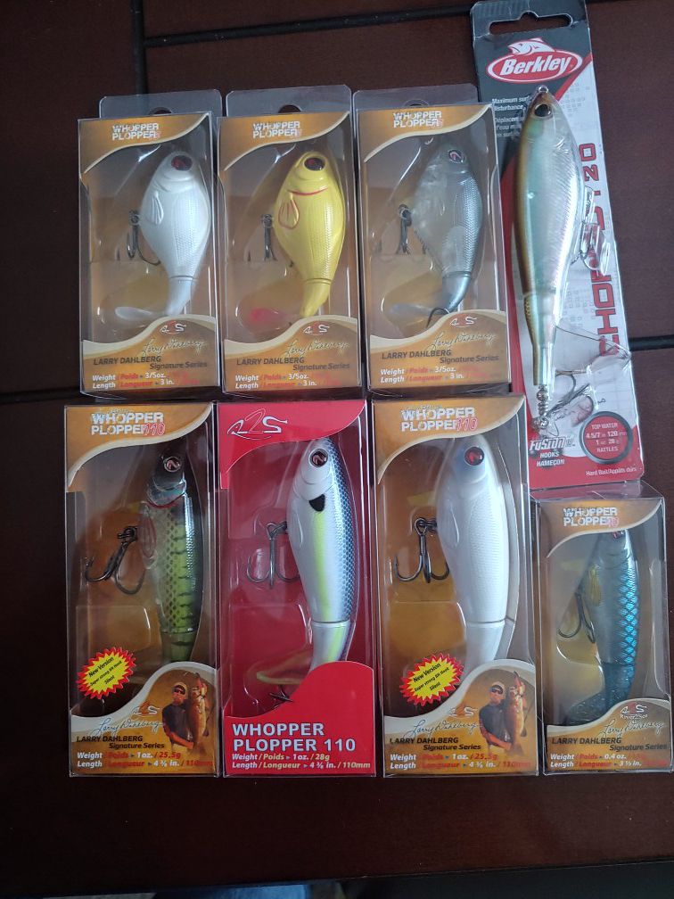 Whopper ploppers river 2 sea fishing lures