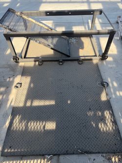 Truck cover rack