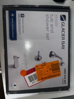 Glacier Bay Aragon Tub & Shower Set Chrome