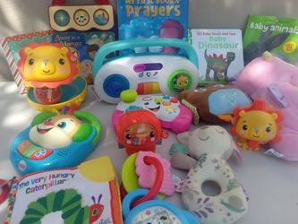 Baby Toy and Book Bundle Lot