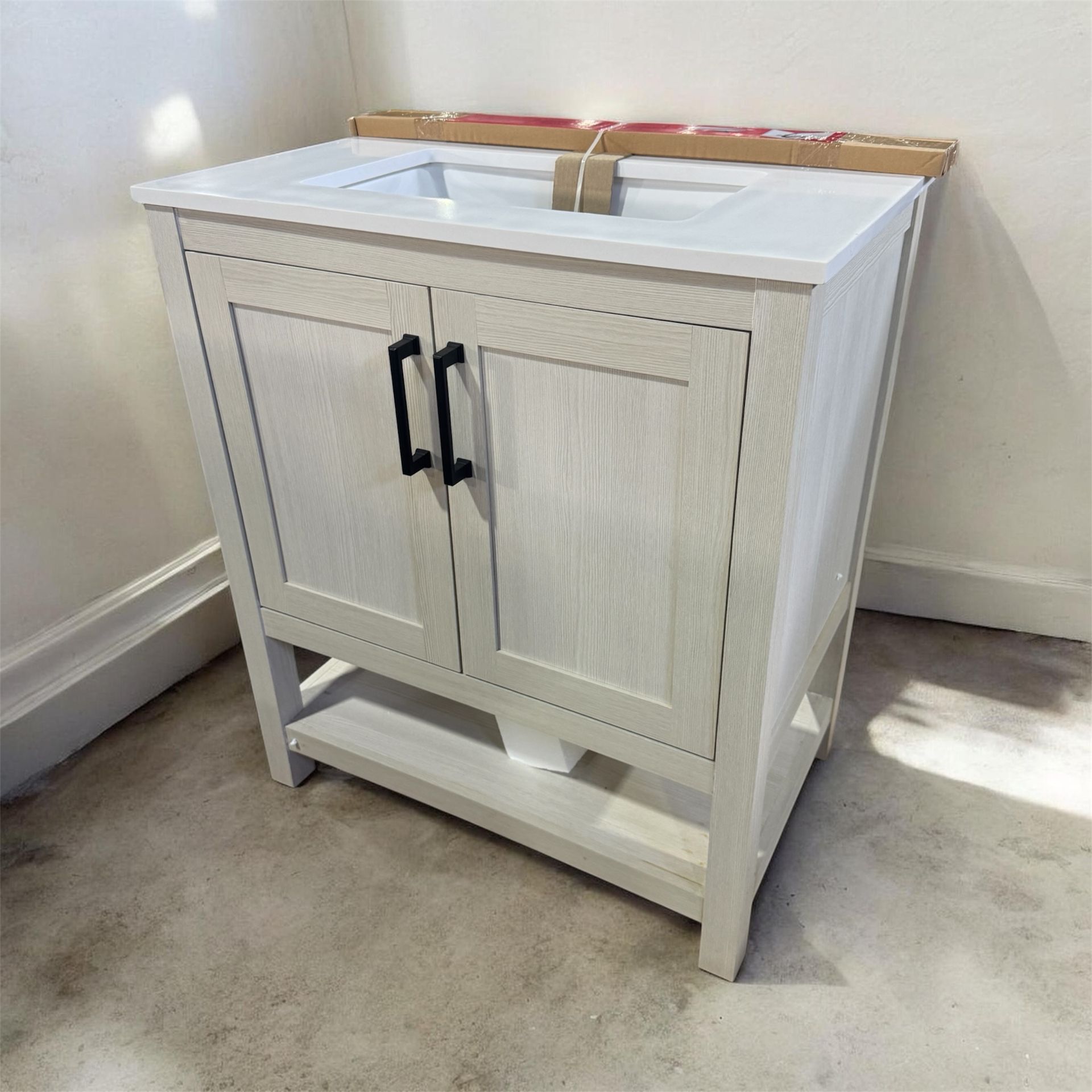 OVE 30 inch single sink vanity NEW