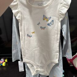 3 Piece Baby Girl Carter Set 