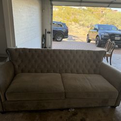 Velvet Oversized Sofa
