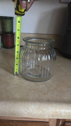 Clear Glass Vase