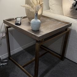 23.5” End Table in Biscayne Weathered Color (Selling 2)