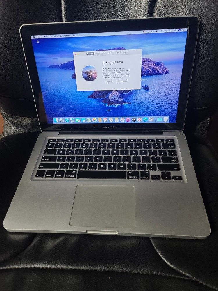 MACBOOK PRO CATALINA 2012 