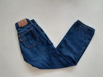 Levi's 505 Levi's blue denim jeans size 10 Reg 25x25