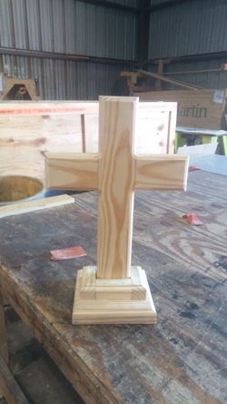 Cruz de madera