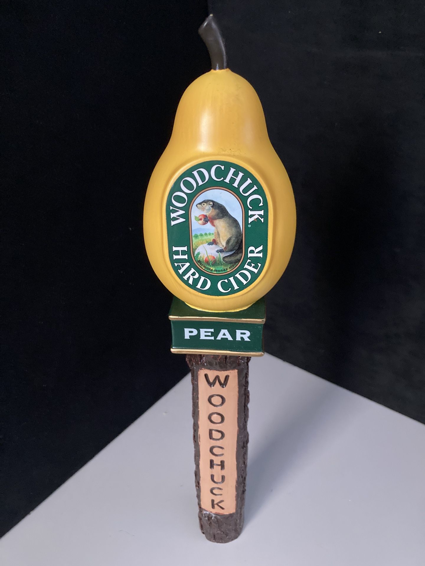 🌟 New Woodchuck Pear Cider Beer Tap Handle