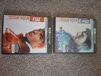 ​Mission Impossible 1 & 3 4K Ultra HD + Blu-ray + Digital BRAND NEW SEALED Lot