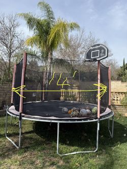Trampoline In Good Conditions You Can Try It