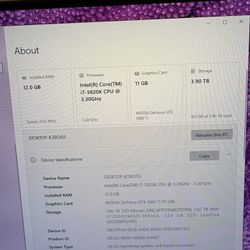 Gaming PC/desktop 1080ti