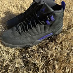 Jordan 12 Black Dark Concord 