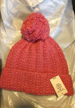 New Abercrombie women's pink wool hat