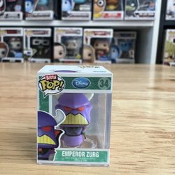 BITTY Emperor Zurg Funko Pop #34 Toy Story 2 Movies Disney Pixar Buzz Lightyear