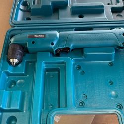 Makita 90 Degree Angle Drill. Tool Only With Case. 
