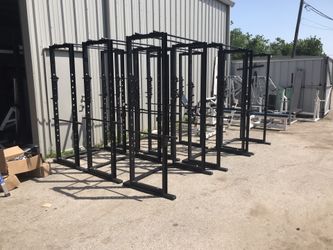 Squat racks and benches