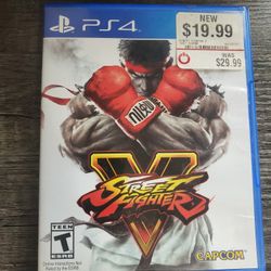Street Fighter 5 - $15 For PS4