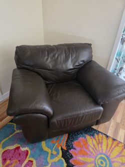 Leather chair
