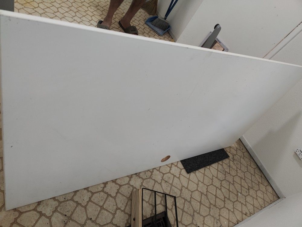Big White Table Desk