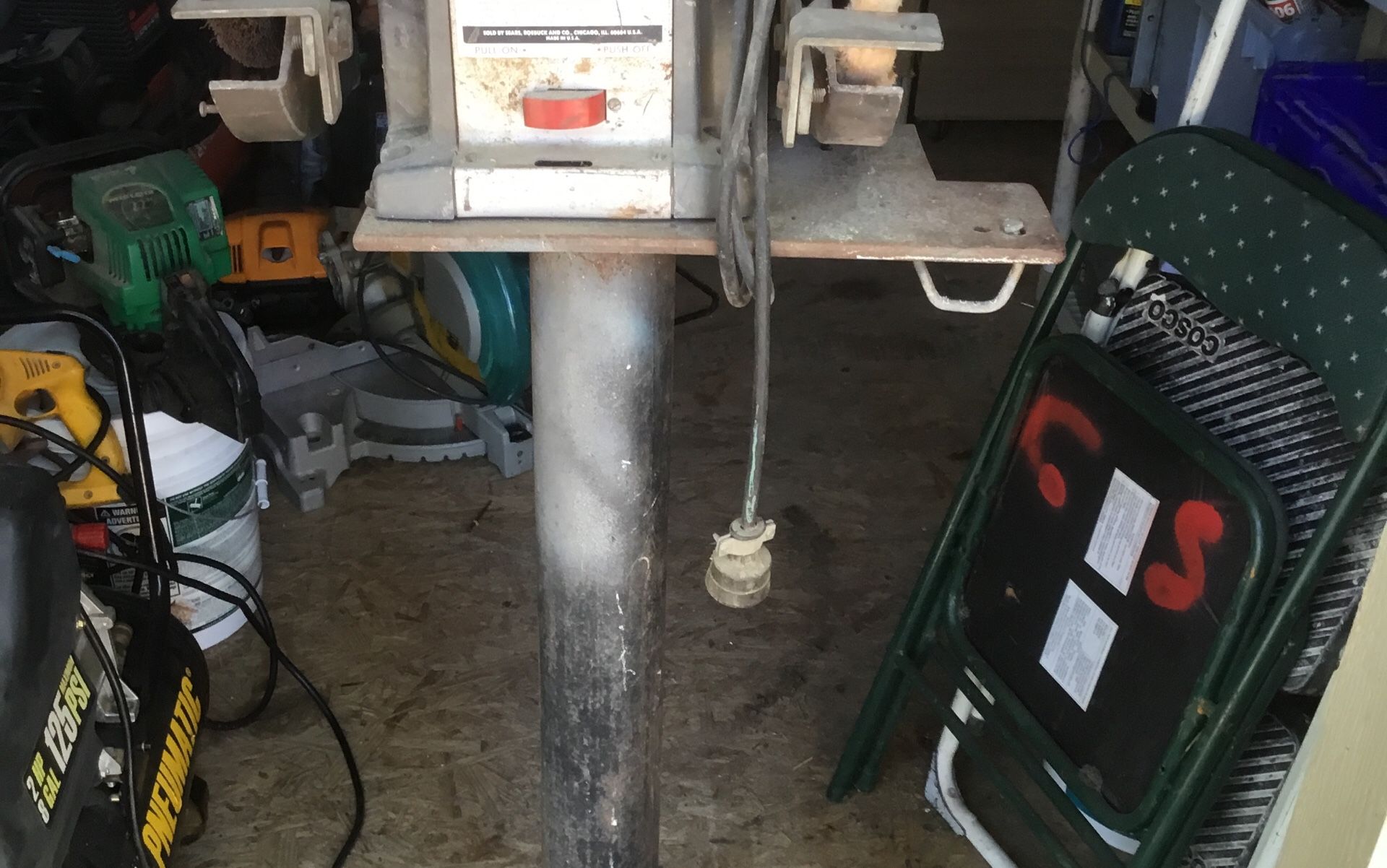Sears 3/4 HP Bench Grinder Model 397-19470 works