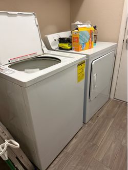 Washer and dryer