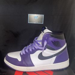 Air Jordan 1 Court Purple 