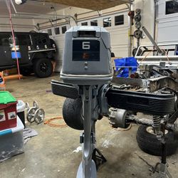 Evinrude Six Horse Runs Drives And Peas 1995