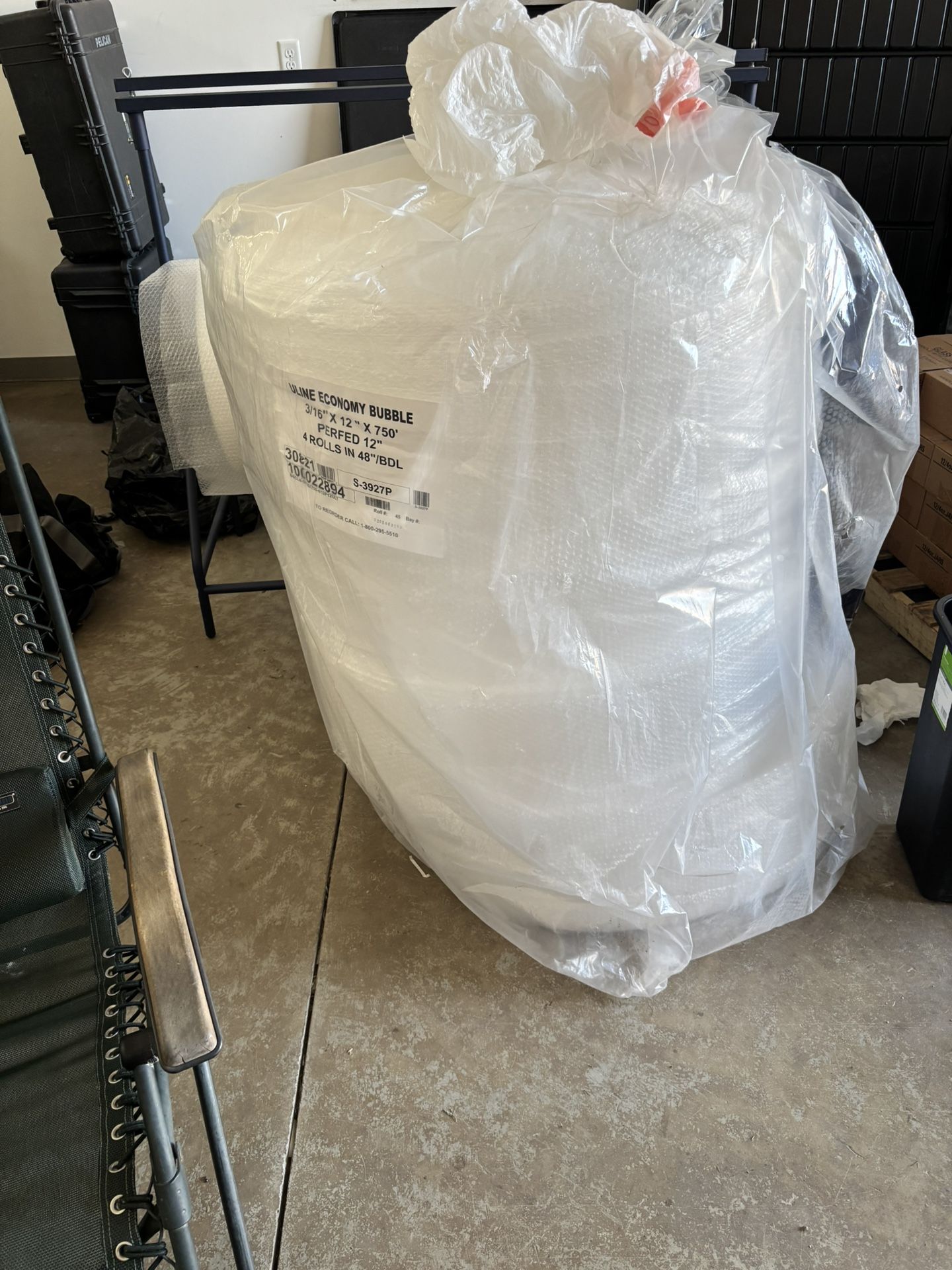 ’ Rolls Of bubble Wrap