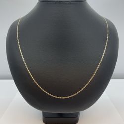 14k Gold Necklace. New.