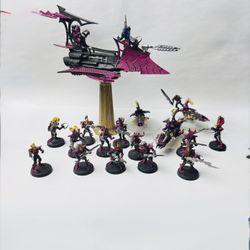 Warhammer 40k Raider Dark Eldar Drukhari Ravager 1998 3rd Ed Troop Transport Lot