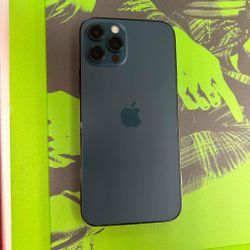 iphone 12 pro 128gb factory unlocked with store warranty and receipt 