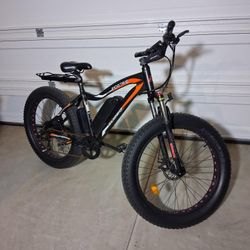 E-Bike EcoTric Rocket 36 Volt With 30 Inch Tires Very Tall Bike