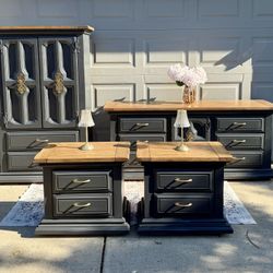 Solid Wood Bedroom Set 