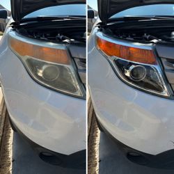 Headlights clean