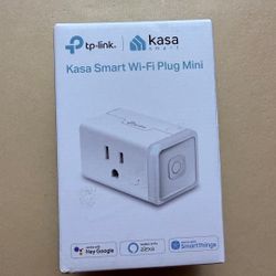TP-Link Kasa Smart Wi-Fi Mini Plug With Energy Monitoring- White(249185)