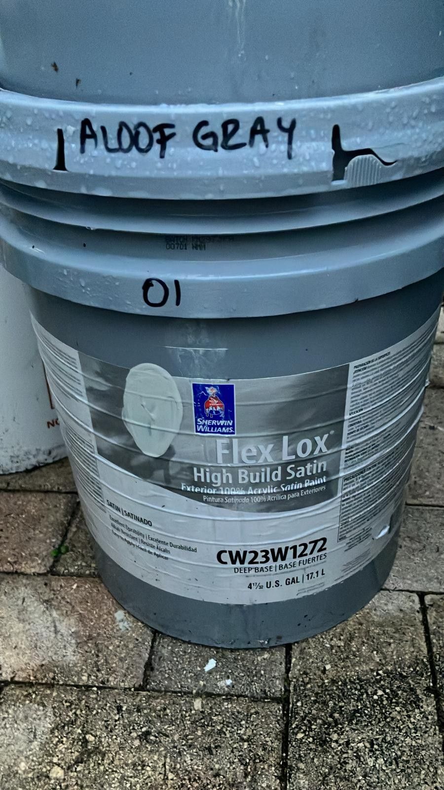 Paint Exterior Satin(Aloof Gray)