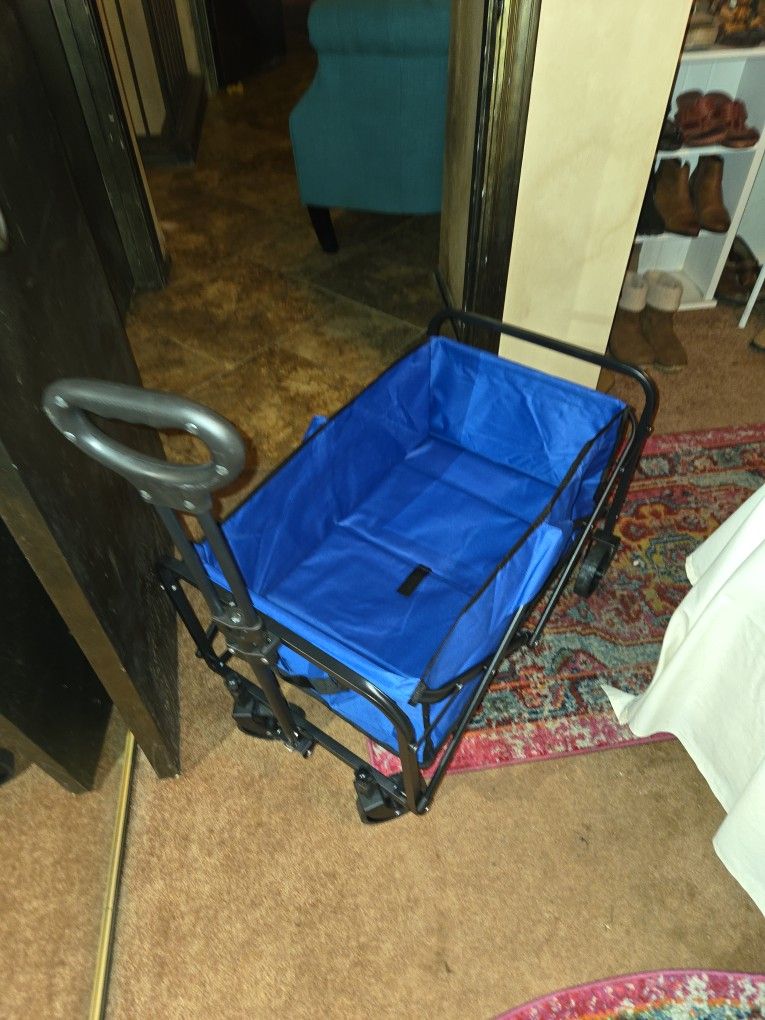 New Collapsible Wagon Holds 440lbs