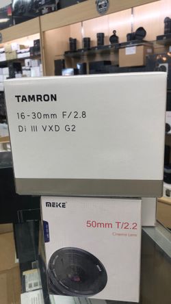 Tamron 16-30mm F/2.8 Di III VXD G2 FF Sony
