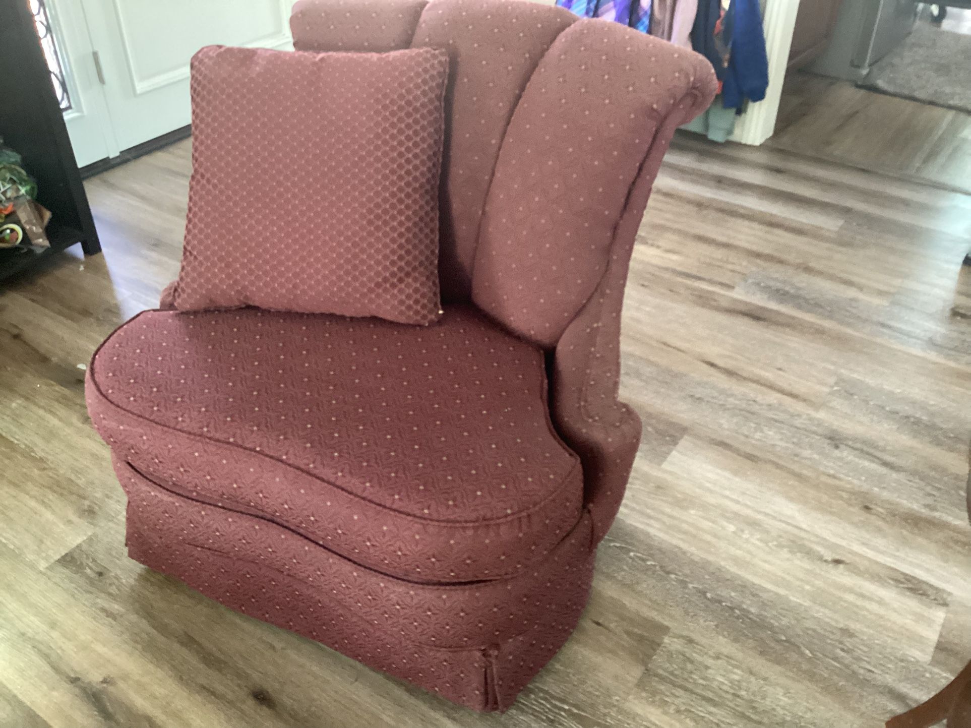 Vintage  Chairs-Circa 1950-Reupholstered In 2010