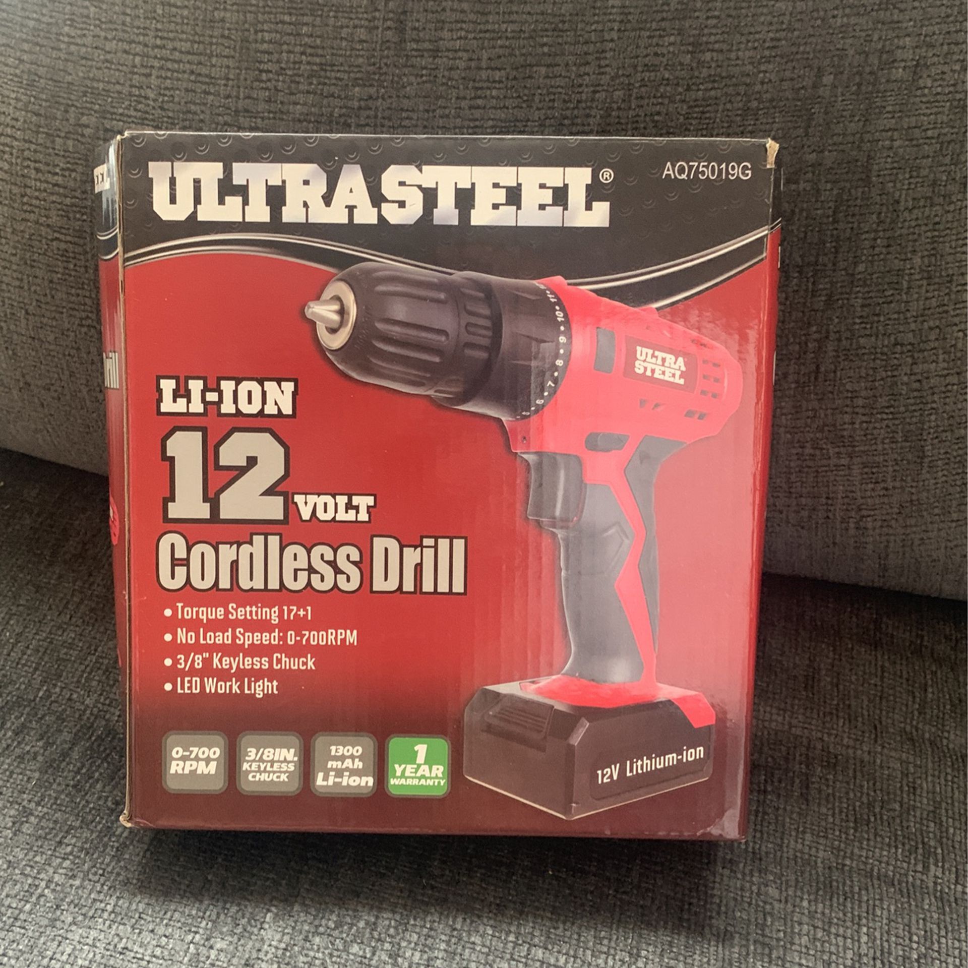 Ultra Steel 12V Drill 