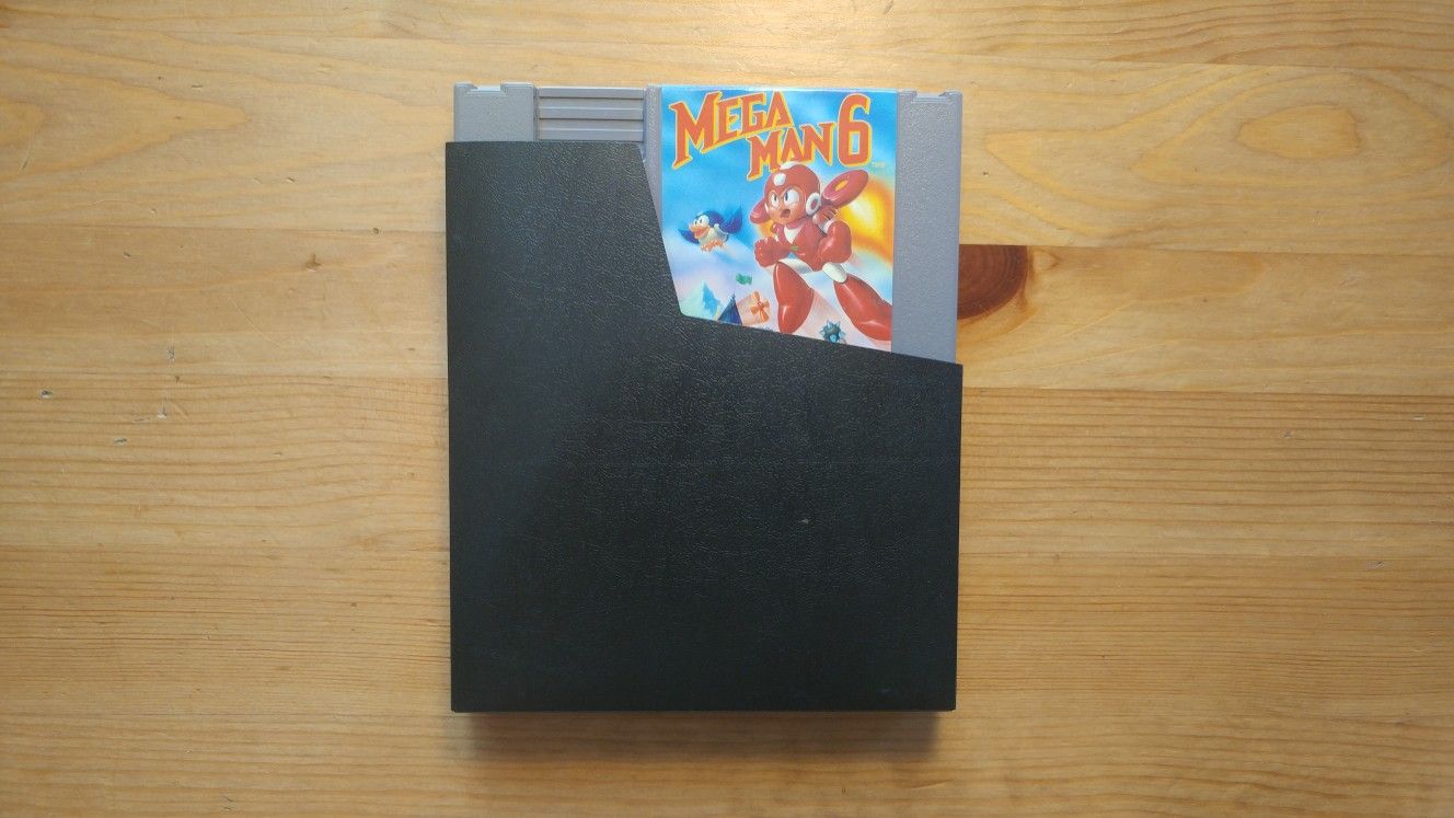 Megaman 6 nes nintendo video game cartridge good condition