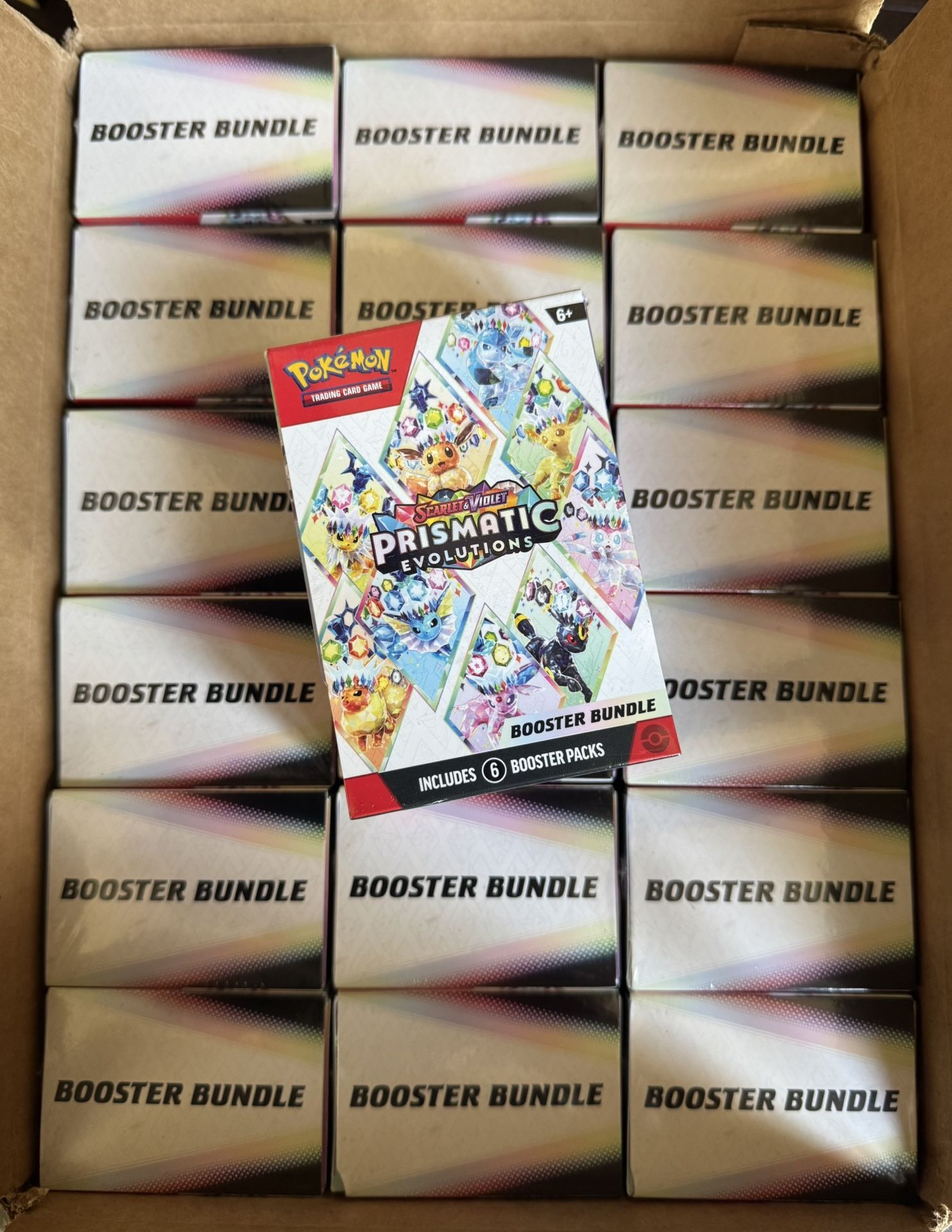 Pokémon Prismatic Evolutions Booster Bundle