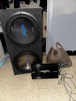 Amp and speakers