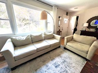 Sofa bed and chair and a half