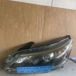 2013-2015 Honda Accord Sedan Driver Headlight (No Led)