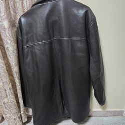 Dockers Leather Coat 