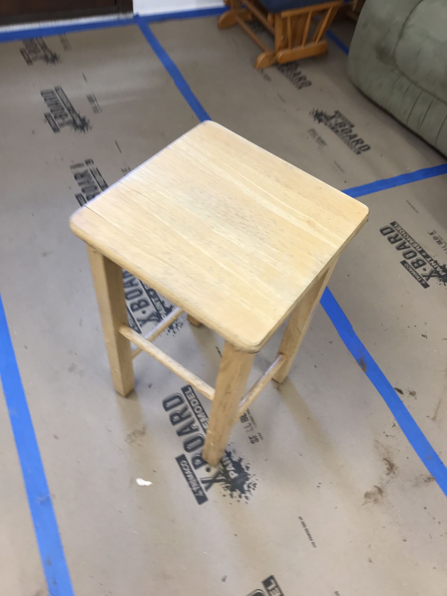 Wood stools