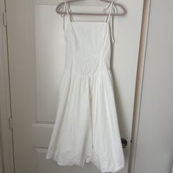 White Puffy Dress