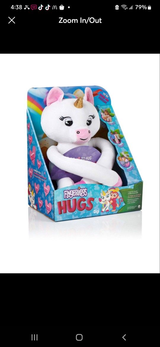 Fingerlings Hugs 4 Different ANIMALS